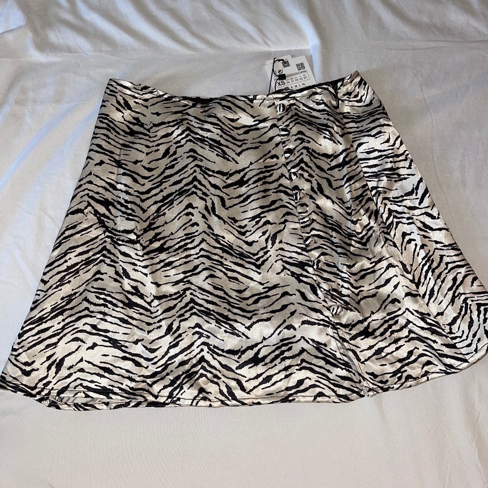 Zara Print Skort